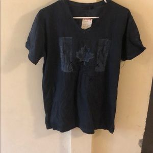 Blue men t shirt